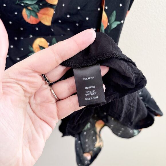 Torrid Sophie Challis‎ Double Layer Swing Cami Citrus Print Plus Size 2X Summer - Picture 5 of 9